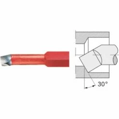 ORION Drehmeißel Innen HSSE 08x08 Mm 30 Grad Längs