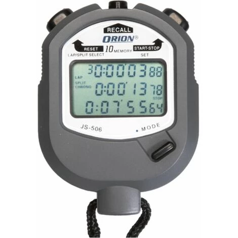 ORION Stoppuhr Elektronisch 6 Mm Ziffernhöhe 10 Std 1/1 1 ORION Stoppuhr Elektronisch 6 Mm Ziffernhöhe 10 Std 1/1