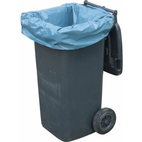 HAUSMARKE Inliner Für Mülltonne. Blau Passend Für 120 L Mülltonne Premiumqualität. Karton A 100 Stück 2 HAUSMARKE Inliner Für Mülltonne. Blau Passend Für 120 L Mülltonne Premiumqualität. Karton A 100 Stück - Image 2