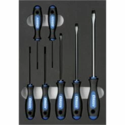 ORION Einlage Best.mit Schlitz-Schraubendreher BxTxH 232x332x31mm Schwarz/grau