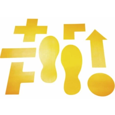 HAUSMARKE Selbstklebende Stellplatzmarkierung Form Punkt Farbe Signalgelb Durchmesser 10cm 1 HAUSMARKE Selbstklebende Stellplatzmarkierung Form Punkt Farbe Signalgelb Durchmesser 10cm