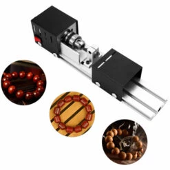 ASUPERMALL 100W Minikorn-Miniatur-Maschine-Tour Gehause Holz Buddha Pearl Tower Schleifen Und Polieren Perlen Diy Drechseln Und Polieren Bohren Drehwerkzeug 12-24Vdc -Deutschland Drechselbänke & Zubehör Verkaufs-Shop 26095620 3