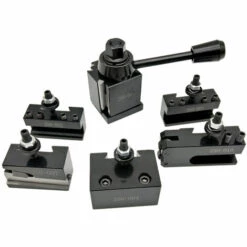 ASUPERMALL 6 Satze Schnellwechsel-Werkzeughalter 250 Keilhalter Schnellwechsel-Werkzeughalter Amerikanischer Stahl-Schnellwechsel-Werkzeughalter