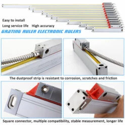 ASUPERMALL Gitterlineal Elektronisches Lineal Optisches Lineal Drehmaschinenfrasmaschinenzubehor Messzubehor Hub 300 Mm 9 ASUPERMALL Gitterlineal Elektronisches Lineal Optisches Lineal Drehmaschinenfrasmaschinenzubehor Messzubehor Hub 300 Mm -Deutschland Drechselbänke & Zubehör Verkaufs-Shop 27615963 5