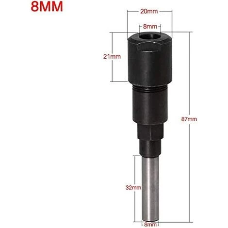LITZEE CNC-Fräsadapter-Spannfutterverlängerung Für Die Holzbearbeitung 2 LITZEE CNC-Fräsadapter-Spannfutterverlängerung Für Die Holzbearbeitung – Bild 2