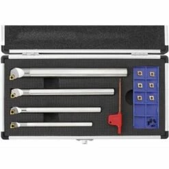 DREHSTAHL-SATZ DREHMEIßEL-SET 95° MIT WENDEPLATTEN FERVI KISCLCR