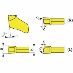 PROMAT Schneideinsatz (GFN.2.2 / Inhalt: 10 Stück) - 4000858785 -Deutschland Drechselbänke & Zubehör Verkaufs-Shop 30635468 3