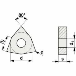 PROMAT Wendeschneidplatte (WNMG080408-R PMK35 / Inhalt: 10 Stück) - 6480013059 -Deutschland Drechselbänke & Zubehör Verkaufs-Shop 30639466 3