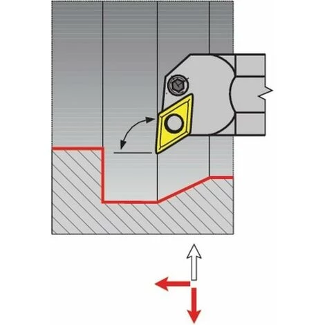 PROMAT Bohrstange (A25R-PDUNR 11 / Rechts Vernickelt) - 6483999987 3 PROMAT Bohrstange (A25R-PDUNR 11 / Rechts Vernickelt) - 6483999987 - Image 3