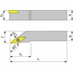 PROMAT Klemmdrehhalter (SVJCR1616H11 / Rechts Vernickelt) - 6484001085 -Deutschland Drechselbänke & Zubehör Verkaufs-Shop 30639541 3