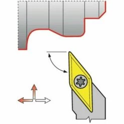 PROMAT Klemmdrehhalter (SVJCR1616H11 / Rechts Vernickelt) - 6484001085 -Deutschland Drechselbänke & Zubehör Verkaufs-Shop 30639541 4