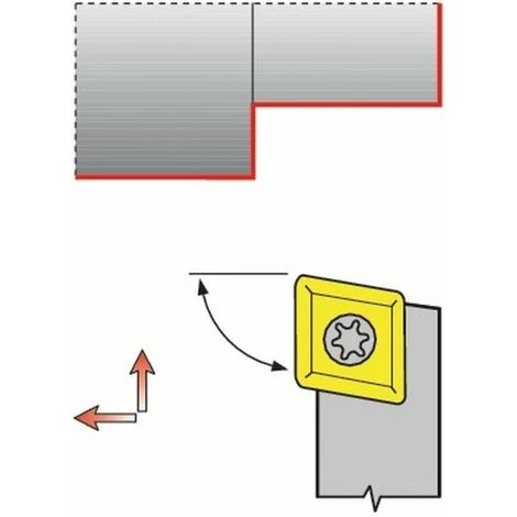 PROMAT Klemmdrehhalter (SCACL1616H09 / Links Brüniert) - 6484001124 4 PROMAT Klemmdrehhalter (SCACL1616H09 / Links Brüniert) - 6484001124 - Image 4