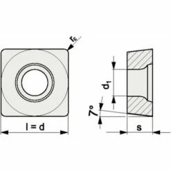 PROMAT Wendeschneidplatte (SCMT09T308-M UNI / Inhalt: 10 Stück) - 6480000007 -Deutschland Drechselbänke & Zubehör Verkaufs-Shop 30657758 3