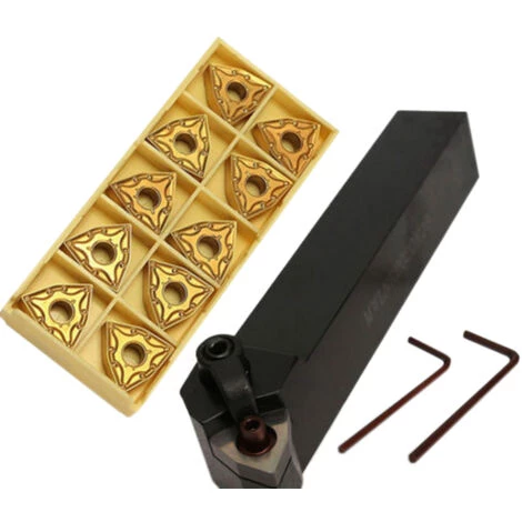 ASUPERMALL Spiel 20 Mm Werkzeughalter Drehen Mwlnr2020K08 Tour + 10 Wnmg0804 Hartmetalleinsatze 1 + Cle 1 ASUPERMALL Spiel 20 Mm Werkzeughalter Drehen Mwlnr2020K08 Tour + 10 Wnmg0804 Hartmetalleinsatze 1 + Cle