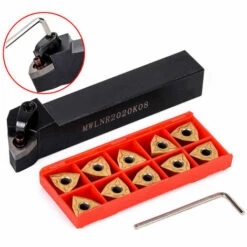 ASUPERMALL Halter + 10 Stuck Mwlnr2020K08 Wnmg080404 Hartmetalleinsatze + Drehmaschinenbeugung -Deutschland Drechselbänke & Zubehör Verkaufs-Shop 30945257 5