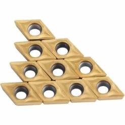 LITZEE Box Mit 10 Stück CNC-Rotationseinsatzklingen Diamantform Hartmetallfräser DCMT070204 US735 DCMT51.51 Stahlgewindedrehwerkzeug Für Drehmaschinen, Fräsmaschinen -Deutschland Drechselbänke & Zubehör Verkaufs-Shop 31787048 4