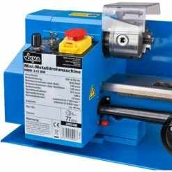 DEMA Mini Drehmaschine Drehbank Zugspindeldrehmaschine Metalldrehmaschine 310 -Deutschland Drechselbänke & Zubehör Verkaufs-Shop 32998264 4