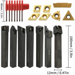 HAPPYSHOPPING 21PCS Multifunktions-VHM-Einsätze Halter Bohrstange Mit Schlüsseln Für Drehmaschine Drehwerkzeuge -Deutschland Drechselbänke & Zubehör Verkaufs-Shop 34212443 4