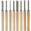 YONGQING Schnitzwerkzeug 8-tlg, Schnitzsatz Schnitzmesser Schnitz-Messer Holz-Schnitzen Stechbeitel Satz Tischler Werkzeug