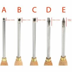 HAPPYSHOPPING Legierter Stahl Drehmaschine Holzdrehwerkzeug Hartmetalleinsatz Schraubenschlüssel Werkzeuge Vierkantschaft Mit Holzgriff Holzbearbeitungswerkzeug,Modell-5 9 HAPPYSHOPPING Legierter Stahl Drehmaschine Holzdrehwerkzeug Hartmetalleinsatz Schraubenschlüssel Werkzeuge Vierkantschaft Mit Holzgriff Holzbearbeitungswerkzeug,Modell-5 -Deutschland Drechselbänke & Zubehör Verkaufs-Shop 37039959 5