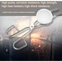 HAPPYSHOPPING 6 Stück Fackelschmelzen Silber Graphittiegel Kit Graphittiegel Becherzangen Schmelzschale Graphit Rührstab Trog Zylinder Graphittiegel Barrenform Gießwerkzeuge Quadratisches Graphit- Und Quarzschmelzen,Mehrfarbig -Deutschland Drechselbänke & Zubehör Verkaufs-Shop 37410425 3