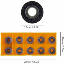 HAPPYSHOPPING Hartmetalleinsatz Für Planfräser CNC-Drehwerkzeug HRC52 Härte Stahl Arbeitsmaterial Fräsmaschine,Modell-4 -Deutschland Drechselbänke & Zubehör Verkaufs-Shop 37414195 4