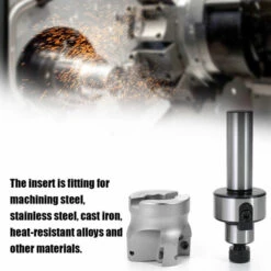 HAPPYSHOPPING C3/4-FMB22 Zylinderschaft-Verlängerungsstange 400R-50-22 Stirnfräser Mit 10PCS APMT1604 Einsätzen Schraubenschlüssel CNC-Werkzeug,Mehrfarbig -Deutschland Drechselbänke & Zubehör Verkaufs-Shop 39709067 5