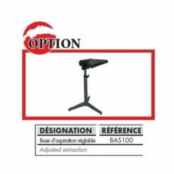 Leman - Buse D Aspiration Reglable Sur Pied Pour Tab