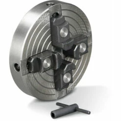 Holzstar Vier-Backenfutter FŸr Drechselbank, Mit Schraubeinsatz M33 Gewinde