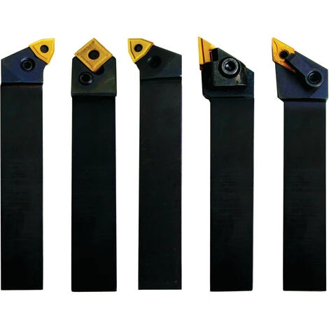 Optimum Drehmeißel-Satz HM 25 Mm, 5-teilig, 3441672 1 Optimum Drehmeißel-Satz HM 25 Mm, 5-teilig, 3441672