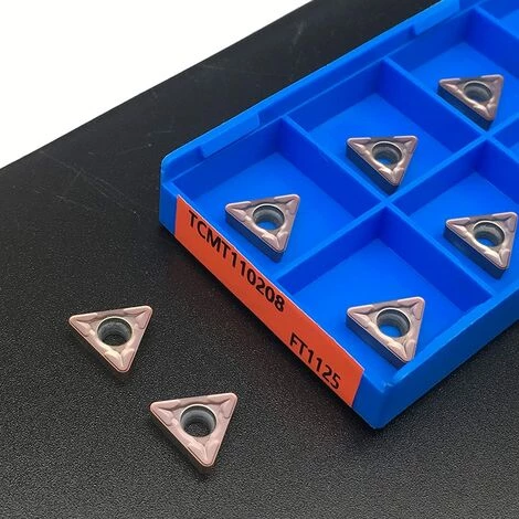 ECHOO 10 Stück Hochwertiger Drehschneider TCMT110208 FT1125 Hartmetalleinsätze Dreheinsätze CNC-Drehwerkzeug Für Edelstähle, Tcmt110208 Ft1125 2 ECHOO 10 Stück Hochwertiger Drehschneider TCMT110208 FT1125 Hartmetalleinsätze Dreheinsätze CNC-Drehwerkzeug Für Edelstähle, Tcmt110208 Ft1125 – Bild 2