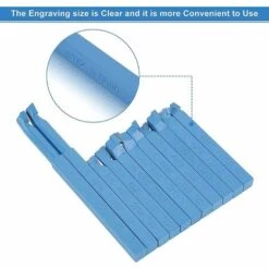 DEVENIRRICHE 11-teiliges Drehwerkzeug-Set, Hartmetall-Drehstahl-Set, Metall-Drehwerkzeuge Mit Holzkoffer, Rotierende Hartmetallspitze Zum Drehen Für 8 X 8 Mm Fräsdrehen -Deutschland Drechselbänke & Zubehör Verkaufs-Shop 50913472 4