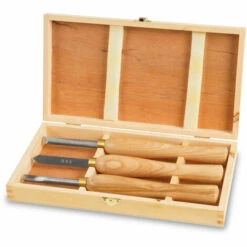 EBERTH 3-tlg Drechselmesserset Drechseleisen HSS Drechselmeissel Drechsel Werkzeug Beitel Midi -Deutschland Drechselbänke & Zubehör Verkaufs-Shop 52568225 5