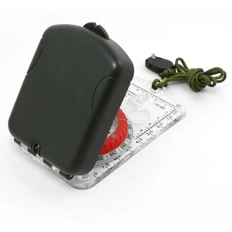 LIFCAUSAL Multifunktionales Kompass-Wanderrucksack-Orientierungskompass-Kit Mit Magnetischer Deklinationseinstellung Zum Lesen Von Camping-Wander-Navigationskarten 3 LIFCAUSAL Multifunktionales Kompass-Wanderrucksack-Orientierungskompass-Kit Mit Magnetischer Deklinationseinstellung Zum Lesen Von Camping-Wander-Navigationskarten - Image 3