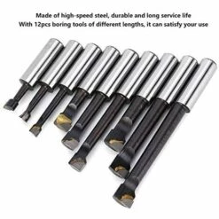 OCXIN Bohrstangensatz 12mm CNC-Bohrstange Fräsen Bohrstangensatz Für CNC-Drehmaschine -Deutschland Drechselbänke & Zubehör Verkaufs-Shop 54290621 4