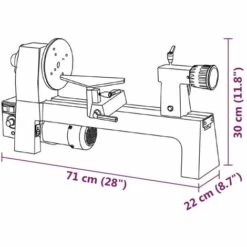 Drechselbank Variable Geschwindigkeit 305 Mm 250 W VidaXL 7 Drechselbank Variable Geschwindigkeit 305 Mm 250 W VidaXL -Deutschland Drechselbänke & Zubehör Verkaufs-Shop 54714592 3