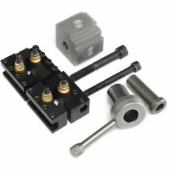 DRILLPRO Aluminium-Schnellwechsel-Werkzeughalter Pr Tisch/Hobby-Drehmaschine 7x10'' 7x12'' 7x14'' LAVENTE