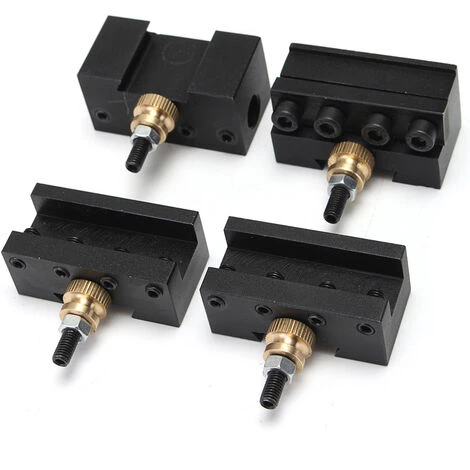 DRILLPRO Aluminium-Schnellwechsel-Werkzeughalter Pr Tisch/Hobby-Drehmaschine 7x10'' 7x12'' 7x14'' LAVENTE 3 DRILLPRO Aluminium-Schnellwechsel-Werkzeughalter Pr Tisch/Hobby-Drehmaschine 7x10'' 7x12'' 7x14'' LAVENTE - Image 3