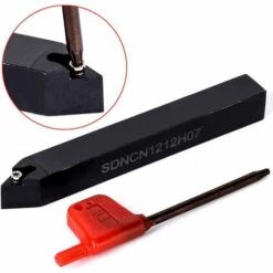 TINOR 10 Tlg DCMT0702 Hartmetalleinsätze + 4 Tlg 12mm S12M-SDUCR07 / SDNCN1212H07 / SDJCL1212H07 / SDJCR1212H07 Bohrstangen + 4 Tlg Schlüssel-Drehmaschine -Deutschland Drechselbänke & Zubehör Verkaufs-Shop 56761584 4