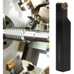 BEARSU Drehwerkzeug, 10 Stück RPMT10T3MO Einsätze Klingen + SARPR1616H10 Drehwerkzeughalter + 1 Stück Schraubenschlüssel -Deutschland Drechselbänke & Zubehör Verkaufs-Shop 59194442 4