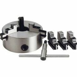 PRŽäZISIONS 3 BACKENFUTTER 80 MM DREIBACKENFUTTER DREHBANKFUTTER FERVI M049/080