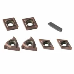 LIFCAUSAL 7 STÜCKE Multifunktionale Vollhartmetalleinsätze Halter Bohrstange Für Drehmaschinen Drehwerkzeuge