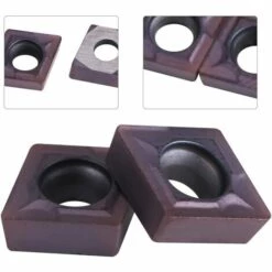 TINOR Hartmetalleinsätze, 10 Stück CNC-Hartmetalldreheinsätze Klinge, Drehwerkzeug, CCMT060204 VP15TF, Mit Box, Zur Bearbeitung Von Gewöhnlichem Stahl Und Ordi-Edelstahl -Deutschland Drechselbänke & Zubehör Verkaufs-Shop 65264382 3