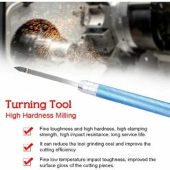 LIFCAUSAL 12 Teile / Satz Hohe Härte Metall Drehmaschine Drehwerkzeug Kit Bohrstangenhalter Set Für Die Verarbeitung Von Stahlteilen Handholzbearbeitungswerkzeug -Deutschland Drechselbänke & Zubehör Verkaufs-Shop 66373607 3