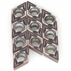 DECKON 10 Stück/Karton DCMT070204 VP15TF DCMT21.51 CNC-Hartmetallklinge, Diamant-CNC-Bearbeitung Von Stahlteilen Mit Innenloch, Kartonfarbe Zufällig