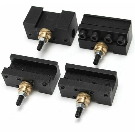 MONLY Aluminium-Schnellwechsel-Werkzeughalter Pr Tisch/Hobby-Drehmaschine 7x10'' 7x12'' 7x14'' LAVENTE 3 MONLY Aluminium-Schnellwechsel-Werkzeughalter Pr Tisch/Hobby-Drehmaschine 7x10'' 7x12'' 7x14'' LAVENTE - Image 3